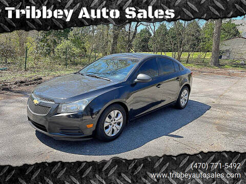 2013 Chevrolet Cruze for sale at Tribbey Auto Sales in Stockbridge GA