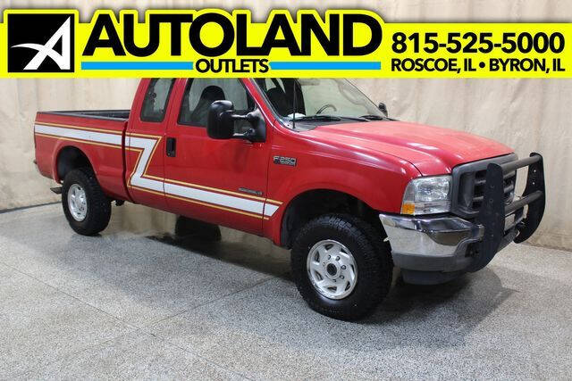 2003 Ford F-250 Super Duty for sale at AutoLand Outlets Inc in Roscoe IL