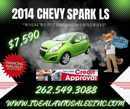 2014 Chevrolet Spark for sale at Ideal Auto Sales, Inc. in Waukesha WI