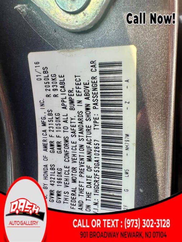 2016 Honda Accord Sport