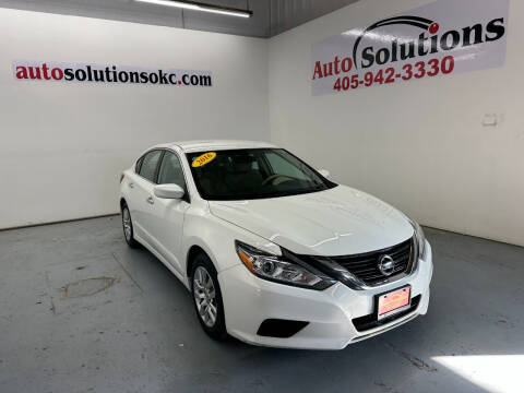 2016 Nissan Altima for sale at Auto Solutions in Warr Acres OK