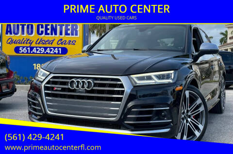 2018 Audi SQ5 for sale at PRIME AUTO CENTER in Palm Springs FL