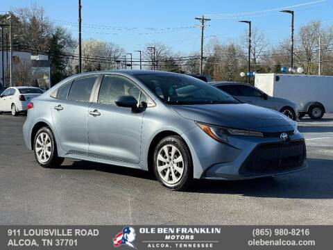 2020 Toyota Corolla for sale at Ole Ben Franklin Motors KNOXVILLE - Clinton Highway in Knoxville TN