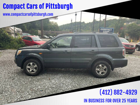 2006 Honda Pilot for sale at Compact Cars of Pittsburgh in Pittsburgh PA