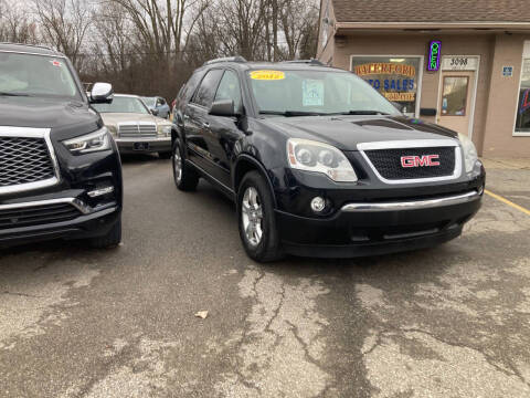 2012 GMC Acadia SLE