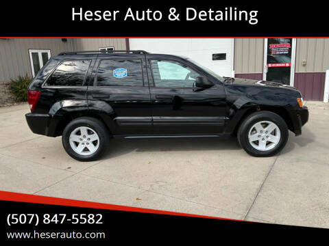 2006 Jeep Grand Cherokee for sale at Heser Auto & Detailing in Jackson MN