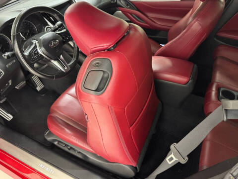 2017 Infiniti Q60 Red Sport 400