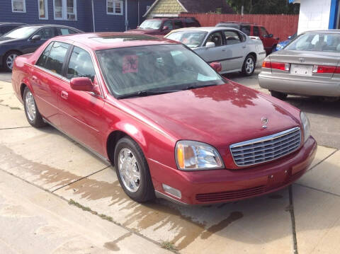 2002 Cadillac DeVille for sale at Sindic Motors in Waukesha WI