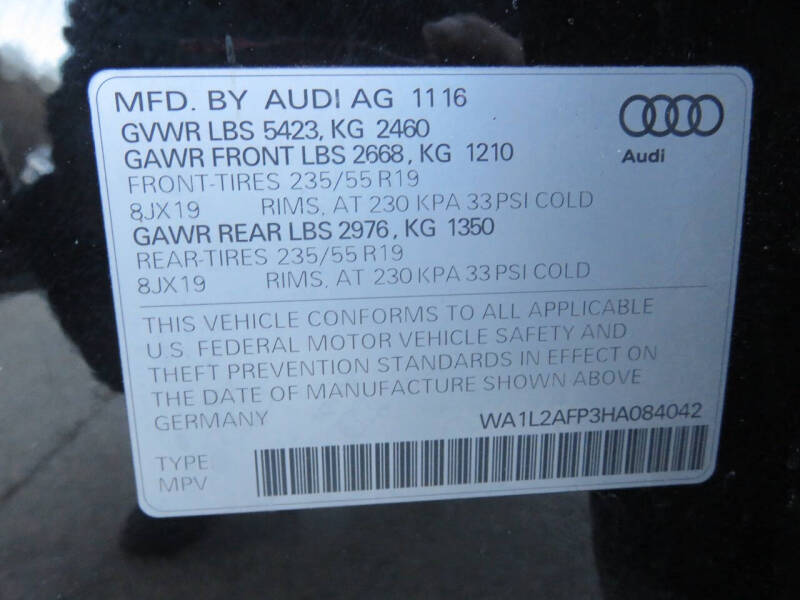 2017 Audi Q5 2.0T quattro Premium Plus