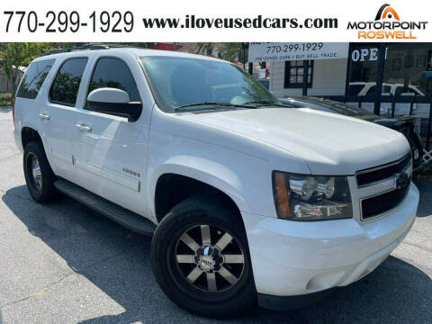 2012 Chevrolet Tahoe for sale at Motorpoint Roswell in Roswell GA