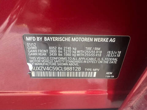 2012 BMW X5 xDrive35i Premium