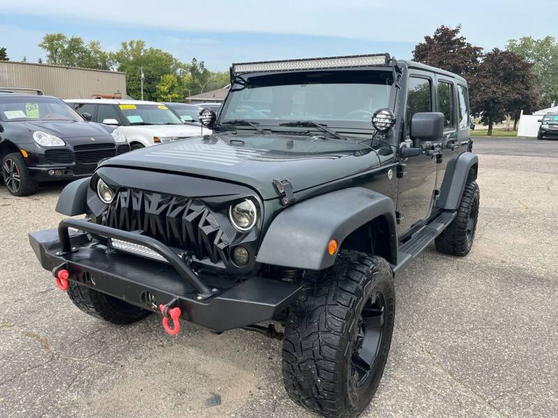 2011 Jeep Wrangler Unlimited for sale in Portage, WI