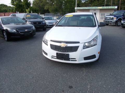 2011 Chevrolet Cruze for sale at Scott's Auto Mart in Dundalk MD