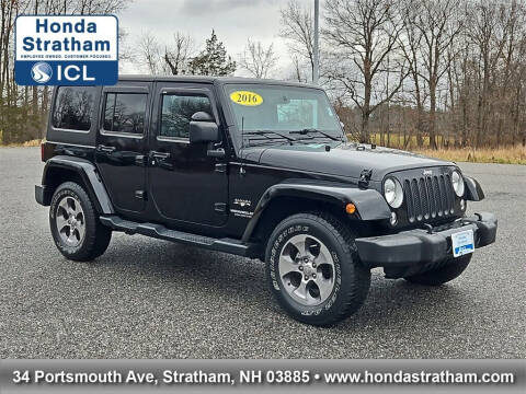 2016 Jeep Wrangler Unlimited for sale at 1 North Preowned in Danvers MA
