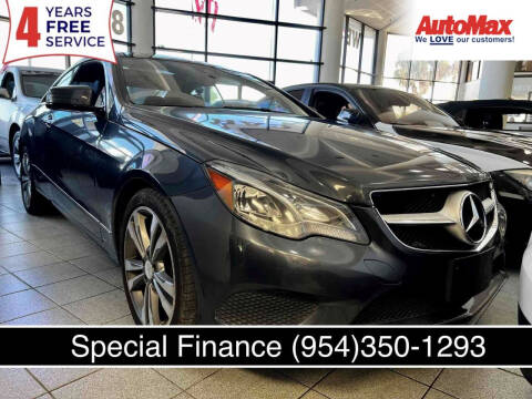 2014 Mercedes-Benz E-Class for sale at Auto Max in Hollywood FL