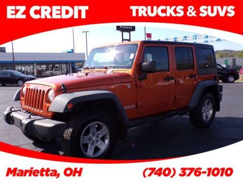 2011 Jeep Wrangler Unlimited for sale at Pioneer Family Preowned Autos of WILLIAMSTOWN in Williamstown WV