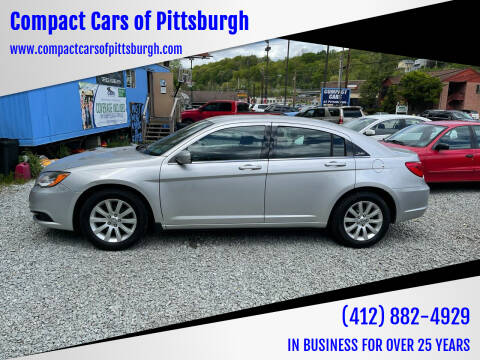 2012 Chrysler 200 for sale at Compact Cars of Pittsburgh in Pittsburgh PA
