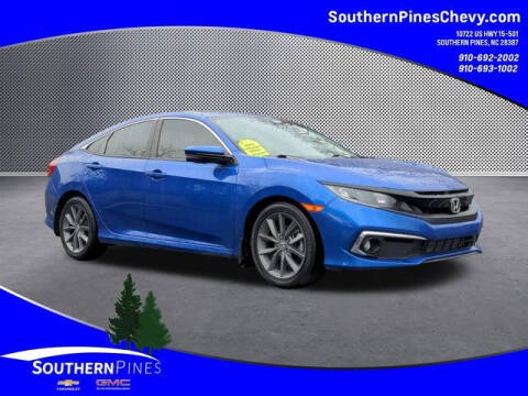 2019 Honda Civic for sale at PHIL SMITH AUTOMOTIVE GROUP - SOUTHERN PINES GM in Southern Pines NC