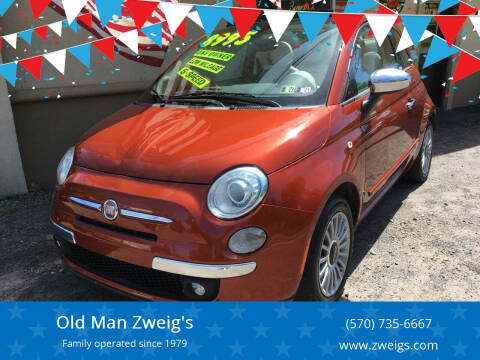 2012 FIAT 500c for sale at Old Man Zweig's in Plymouth PA