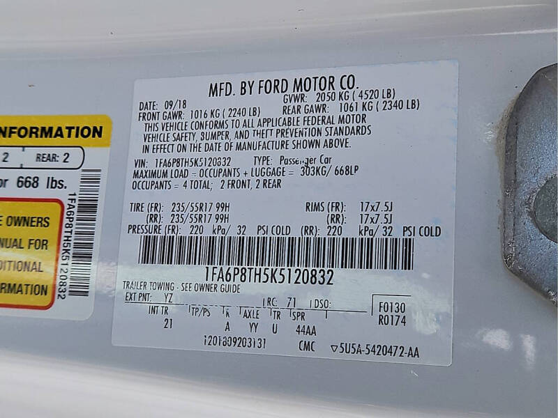2019 Ford Mustang EcoBoost