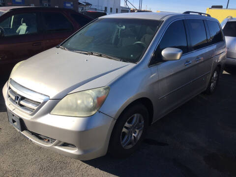 2005 Honda Odyssey for sale at R & J Auto Sales in Pocatello ID
