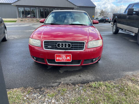 2004 Audi A4 for sale at eurO-K in Benton ME