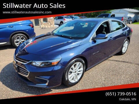 2016 Chevrolet Malibu for sale at Stillwater Auto Sales in Oakdale MN