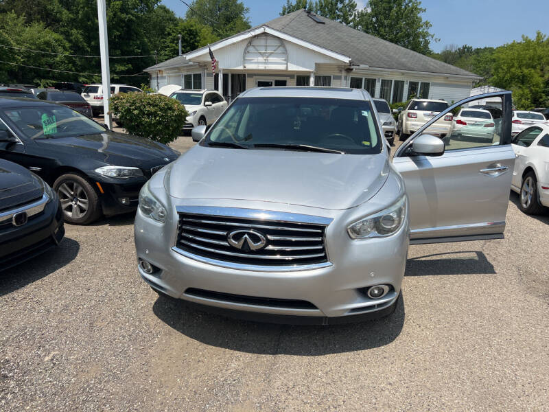 2013 Infiniti JX35 for sale at Auto Site Inc in Ravenna OH