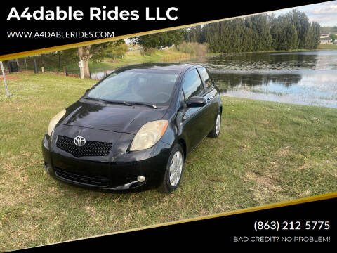 2007 Toyota Yaris for sale at A4dable Rides LLC in Haines City FL