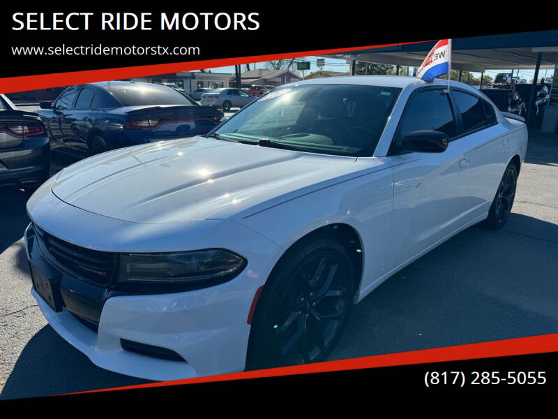 2019 Dodge Charger for sale at SELECT RIDE MOTORS in Arlington TX