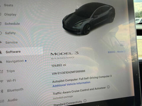 2021 Tesla Model 3 Standard Range Plus