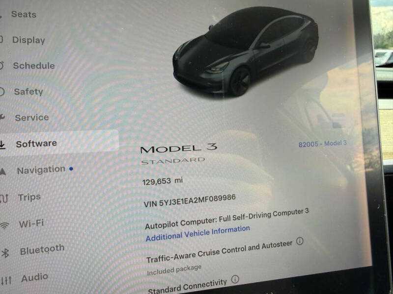 2021 Tesla Model 3 Standard Range Plus