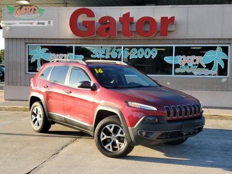 2016 Jeep Cherokee for sale at GATOR'S IMPORT SUPERSTORE in Melbourne FL