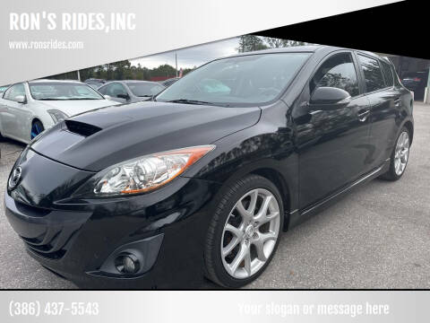 2011 Mazda MAZDASPEED3 for sale at RON'S RIDES,INC in Bunnell FL