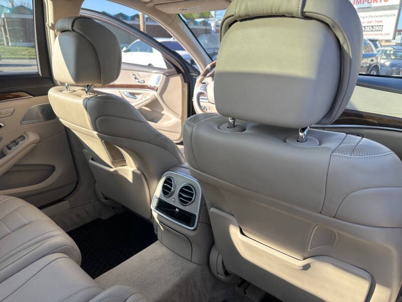 2015 Mercedes-Benz S-Class S 550 4MATIC