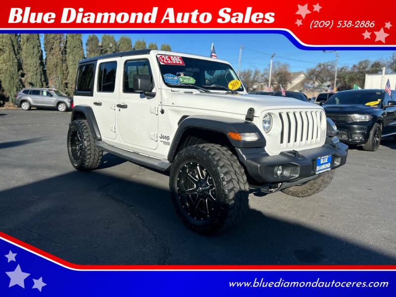 2019 Jeep Wrangler Unlimited for sale at Blue Diamond Auto Sales in Ceres CA