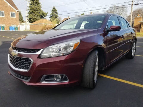 2015 Chevrolet Malibu for sale at Dymix Used Autos & Luxury Cars Inc in Detroit MI