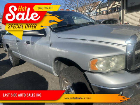 2003 Dodge Ram 3500 for sale at EAST SIDE AUTO SALES INC in Paterson NJ