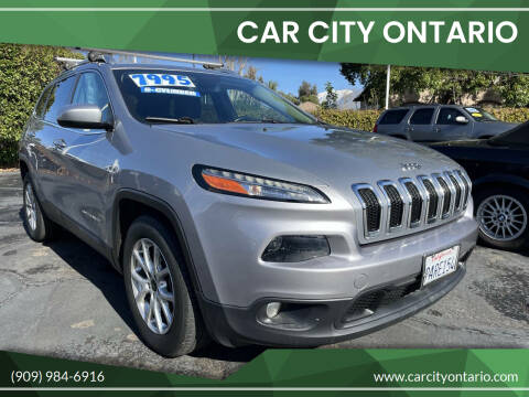 2014 Jeep Cherokee for sale at Car City Ontario in Ontario CA