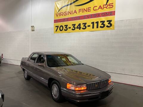 1995 Cadillac DeVille for sale at Virginia Fine Cars in Chantilly VA