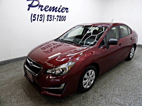 2016 Subaru Impreza for sale at Premier Automotive Group in Milford OH