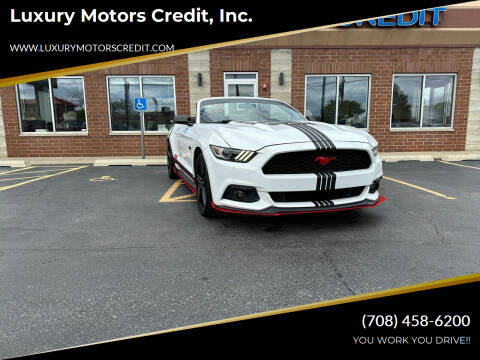 2016 Ford Mustang for sale at Luxury Motors Credit, Inc. in Bridgeview IL