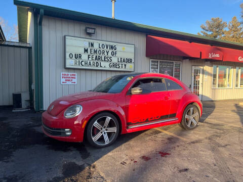 2012 Volkswagen Beetle for sale at GRESTY AUTO SALES in Loves Park IL