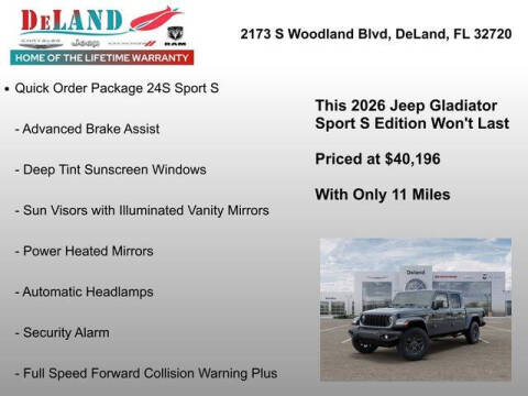2026 Jeep Gladiator Sport S