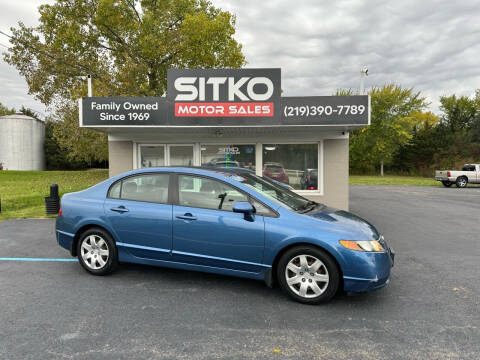 2008 Honda Civic for sale at SITKO MOTOR SALES INC in Cedar Lake IN