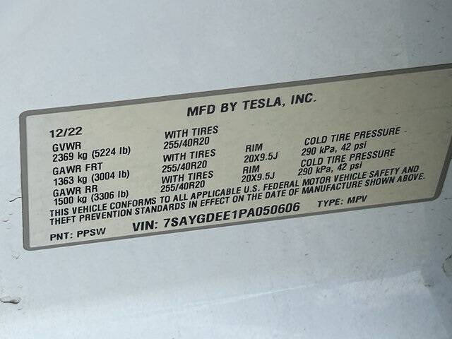 2023 Tesla Model Y Long Range