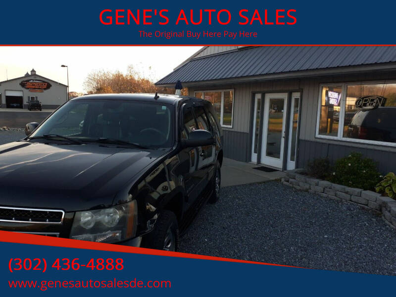 2007 Chevrolet Tahoe for sale at GENE'S AUTO SALES in Selbyville DE