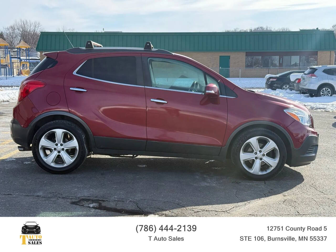 Dk. Red 2016 Buick Encore Base Base 4dr Crossover 2