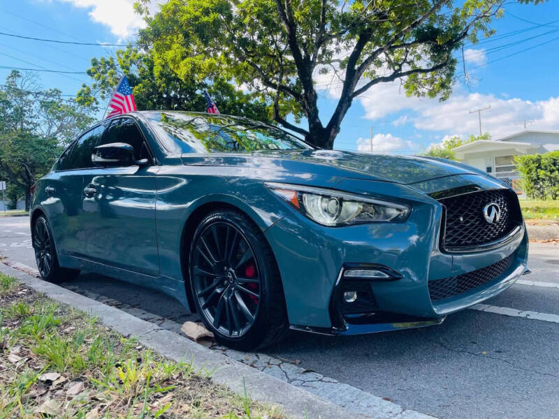 2021 Infiniti Q50 Red Sport 400
