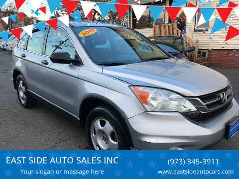 2010 Honda CR-V for sale at EAST SIDE AUTO SALES INC in Paterson NJ